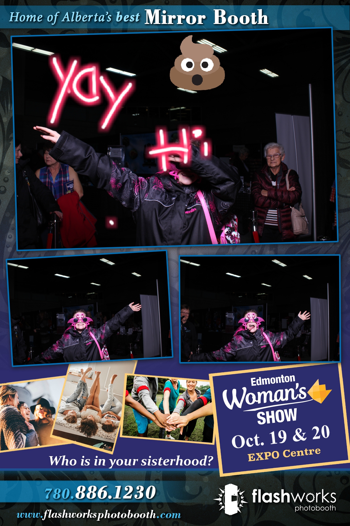 Fall Edmonton Woman's Show | View more photos from the event at gallery.flashworksphotobooth.com/u/FlashworksPhotoboothInc/Fall-Edmonton-Womans-Show-0